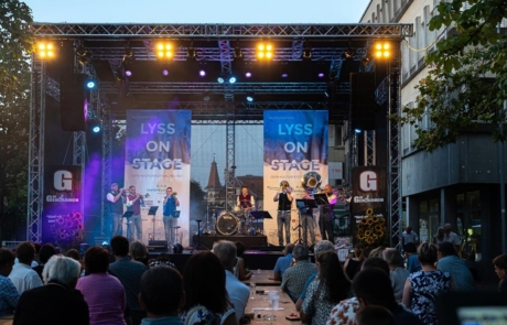 Roger Rüttimann bei Lyss on stage